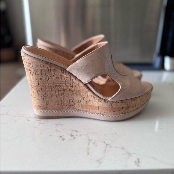 STUART WEITZMAN Tan Wedges Shoes Stuart Weitzman - Picture 2 of 12